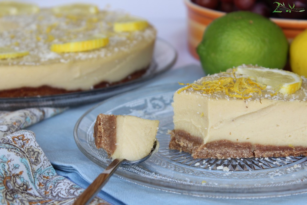 Vegan Lemon Pie Dairy Free Gluten Free Soy Free Nut Free Refined Sugar Free Gourmet Dessert Recipe