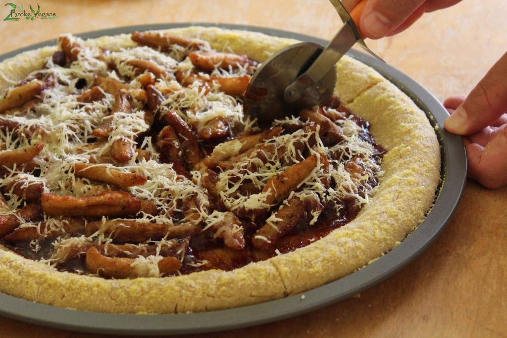 Vegan Summer BBQ Pizza 