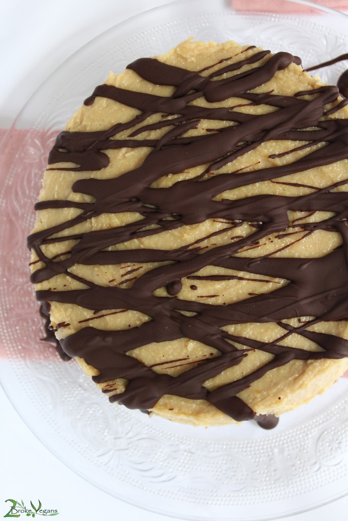 Chocolate and Peanut Butter Cheesecake 