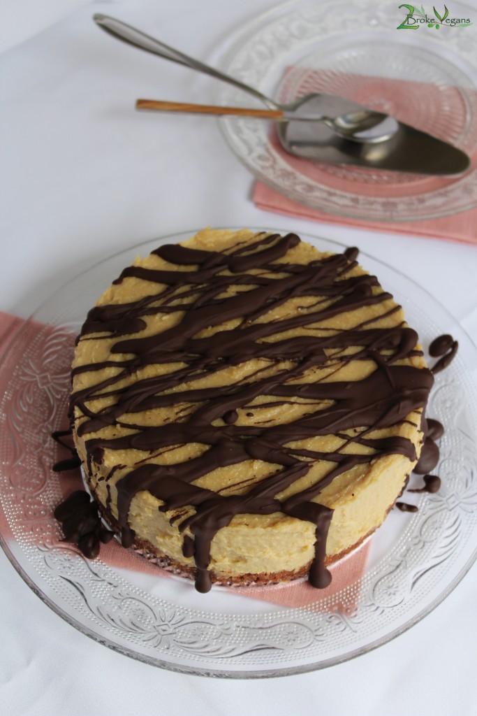 Chocolate and Peanut Butter Cheesecake